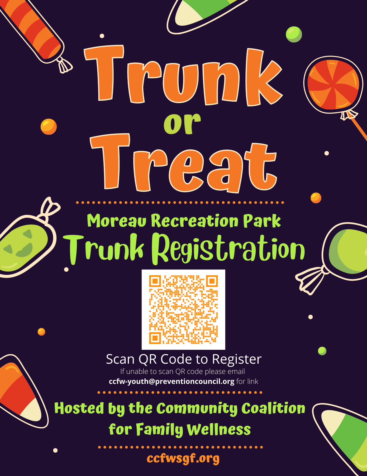 Trunk or Treat Registration